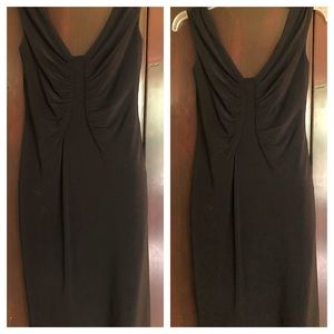 Black cocktail dress